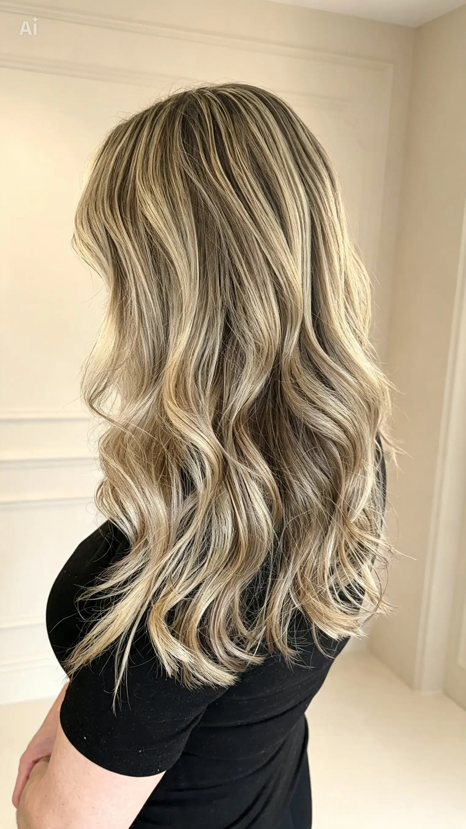 Dimensional blonde hair colour by Selina